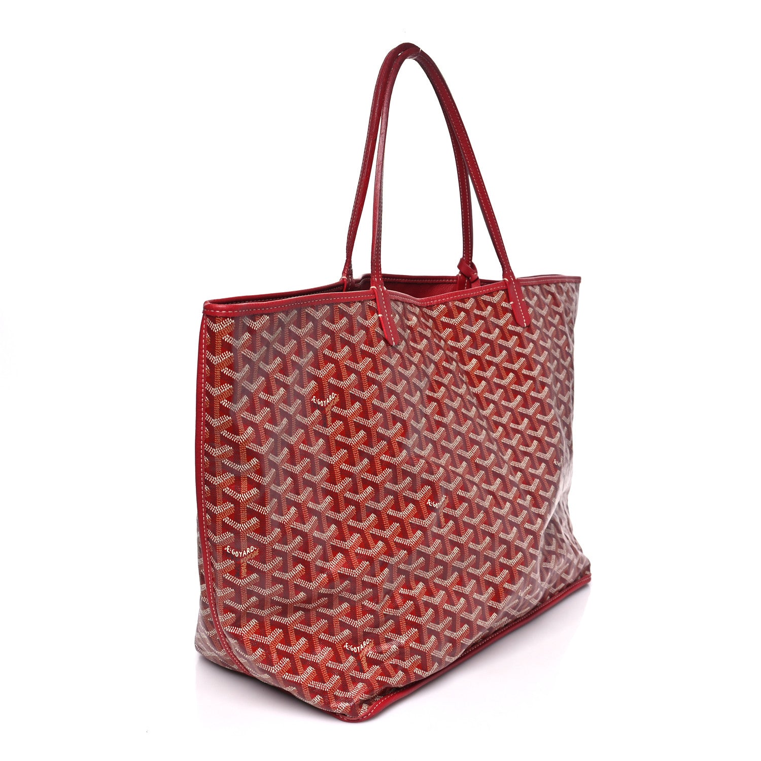 Goyard Goyardine Reversible Anjou GM Red 3 of 18