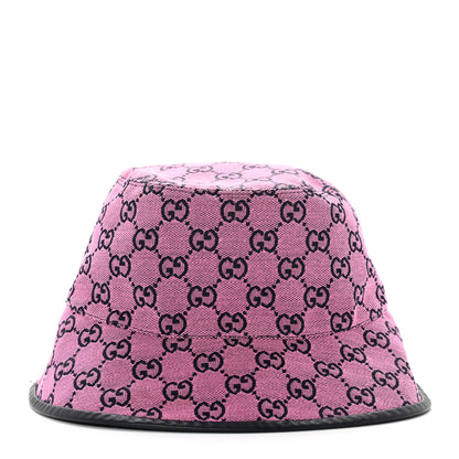 Gucci Canvas GG Monogram Bucket Hat L Pink 4 of 10
