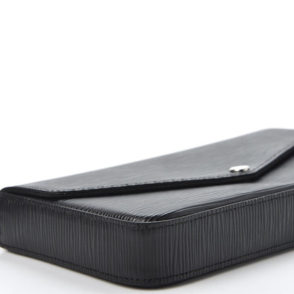 Louis Vuitton Epi Pochette Felicie Black 5 of 11