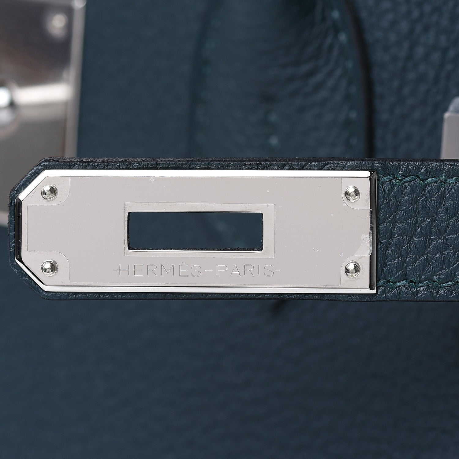 Hermes Togo Birkin 30 Vert Cypress 9 of 29