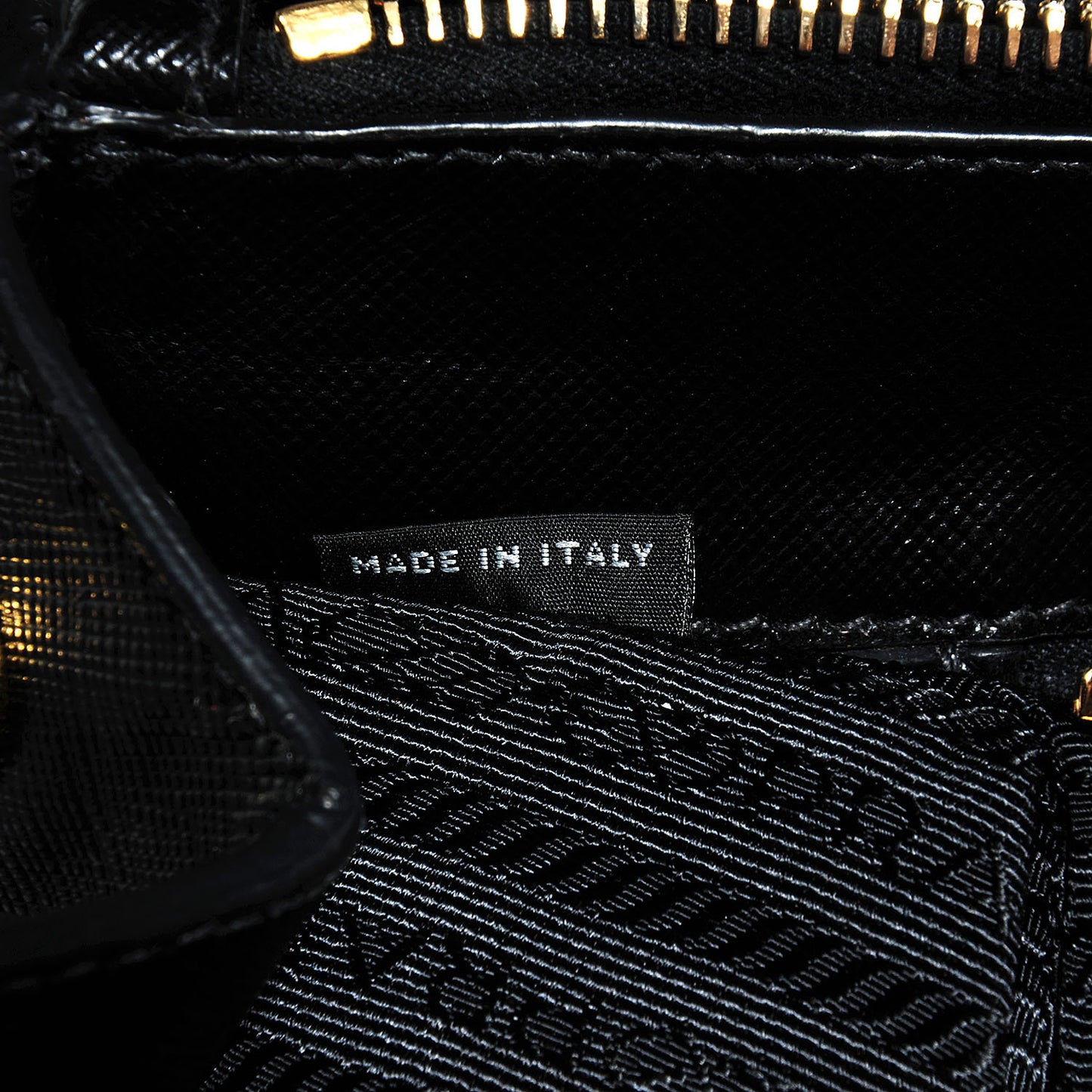 Saffiano Lux Large Double Zip Tote Nero Black