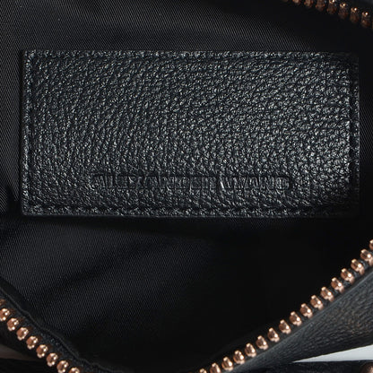 Alexander Wang Pebbled Leather Prisma Wristlet Black With Rose Gold Hardware 6 of 7