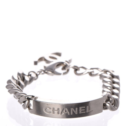 Chanel Chain ID CC Bracelet Silver 4 of 6