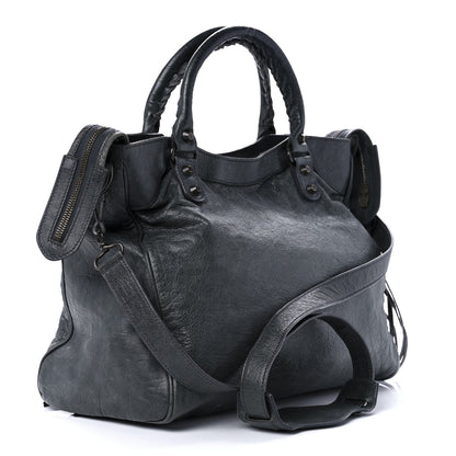 Balenciaga Agneau Classic Hardware Velo Anthracite 2 of 10