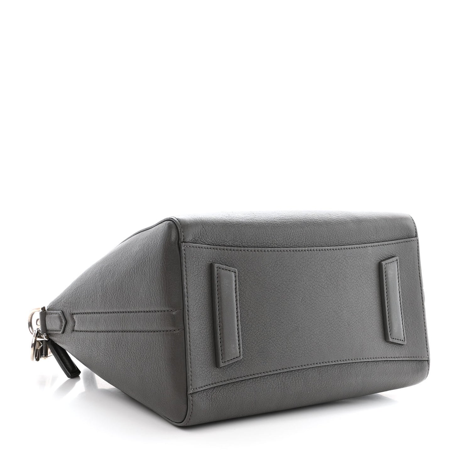 Sugar Goatskin Small Antigona Dark Grey