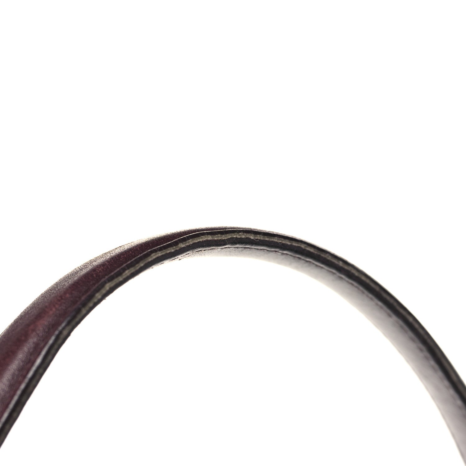 Celine Smooth Calfskin Mini Tri-Color Belt Bag Beige Burgundy 13 of 22