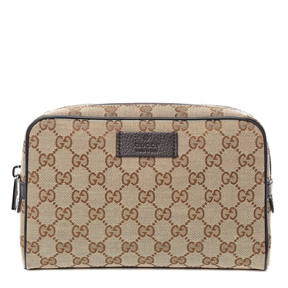 Gucci Monogram Belt Bag Dark Brown 1 of 10