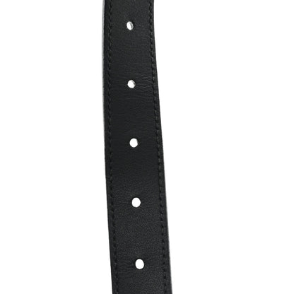Gucci Moon Calfskin Torchon Double G 25mm Belt 95 38 Black 4 of 6