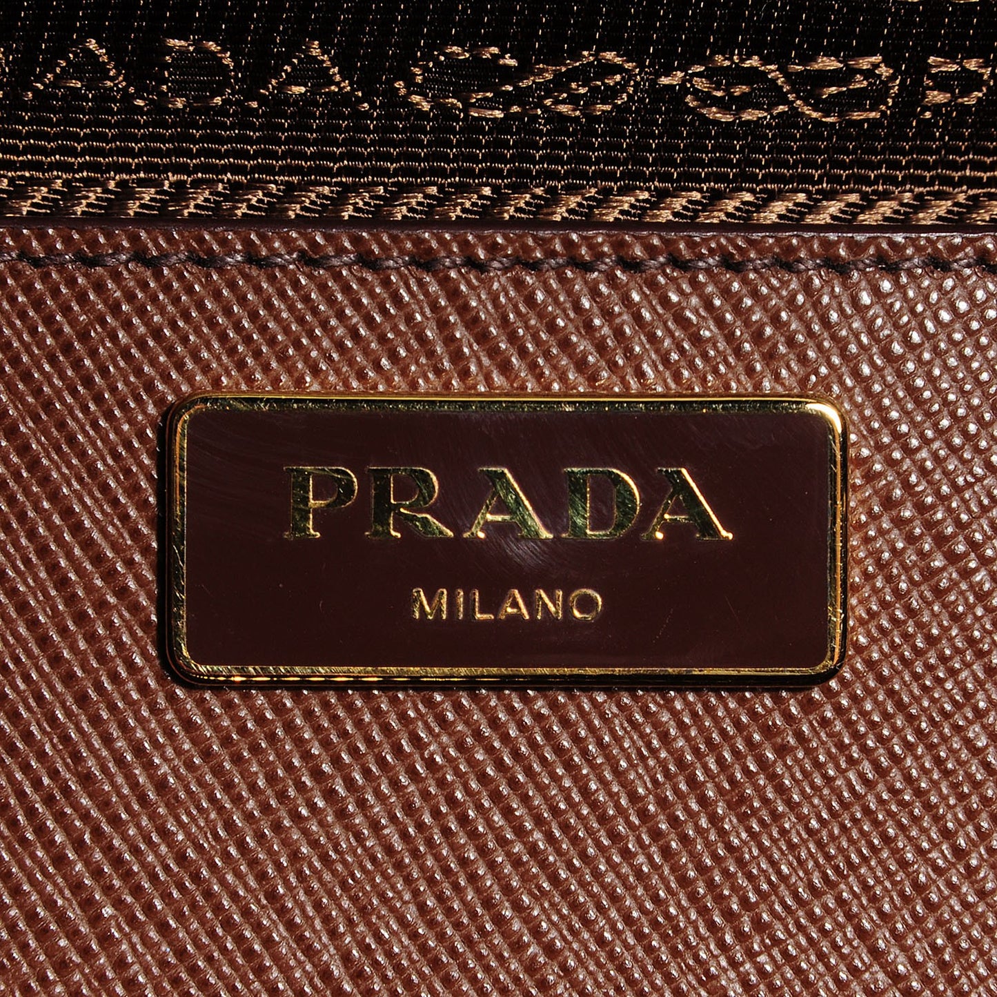 Saffiano Lux Promenade Tote Cocoa