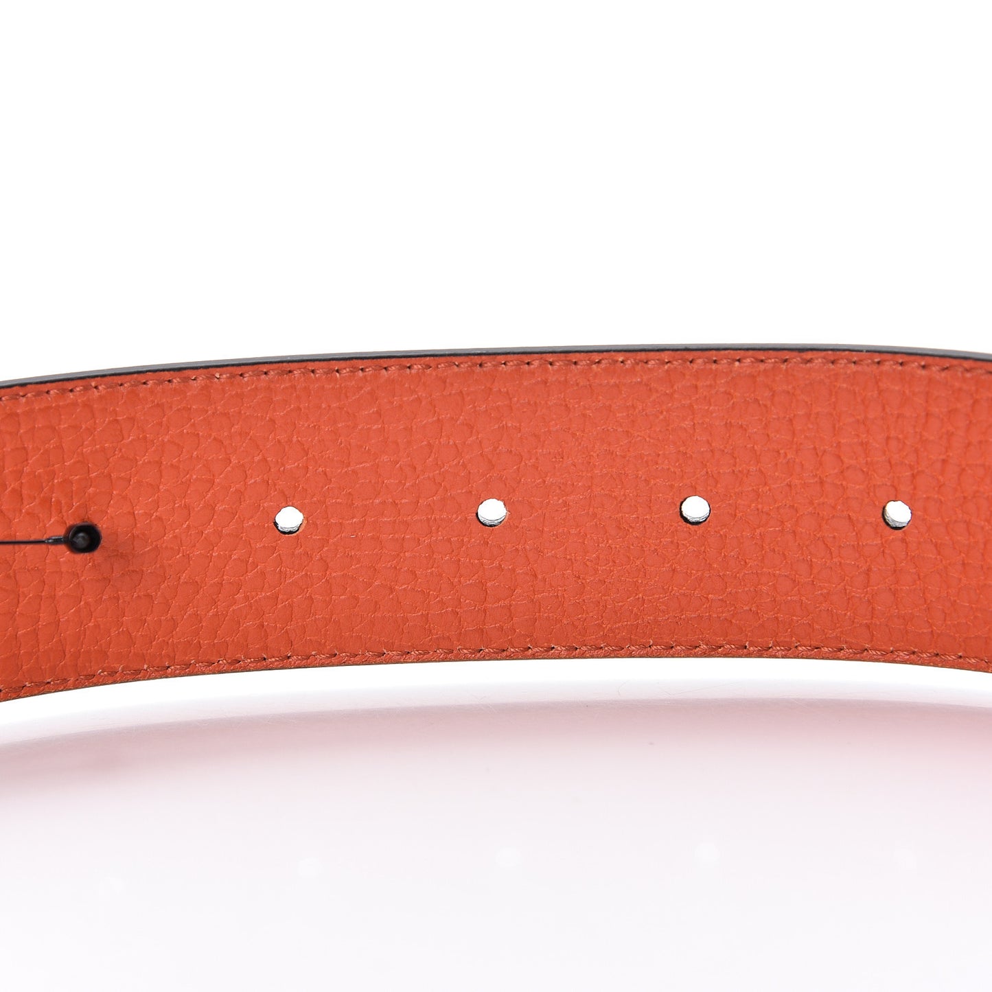 Calfskin 1973 Reversible Belt 90 36 Orange Black