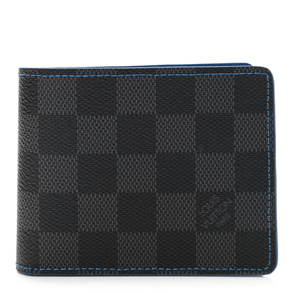 Louis Vuitton Damier Graphite Slender Wallet Blue 1 of 7