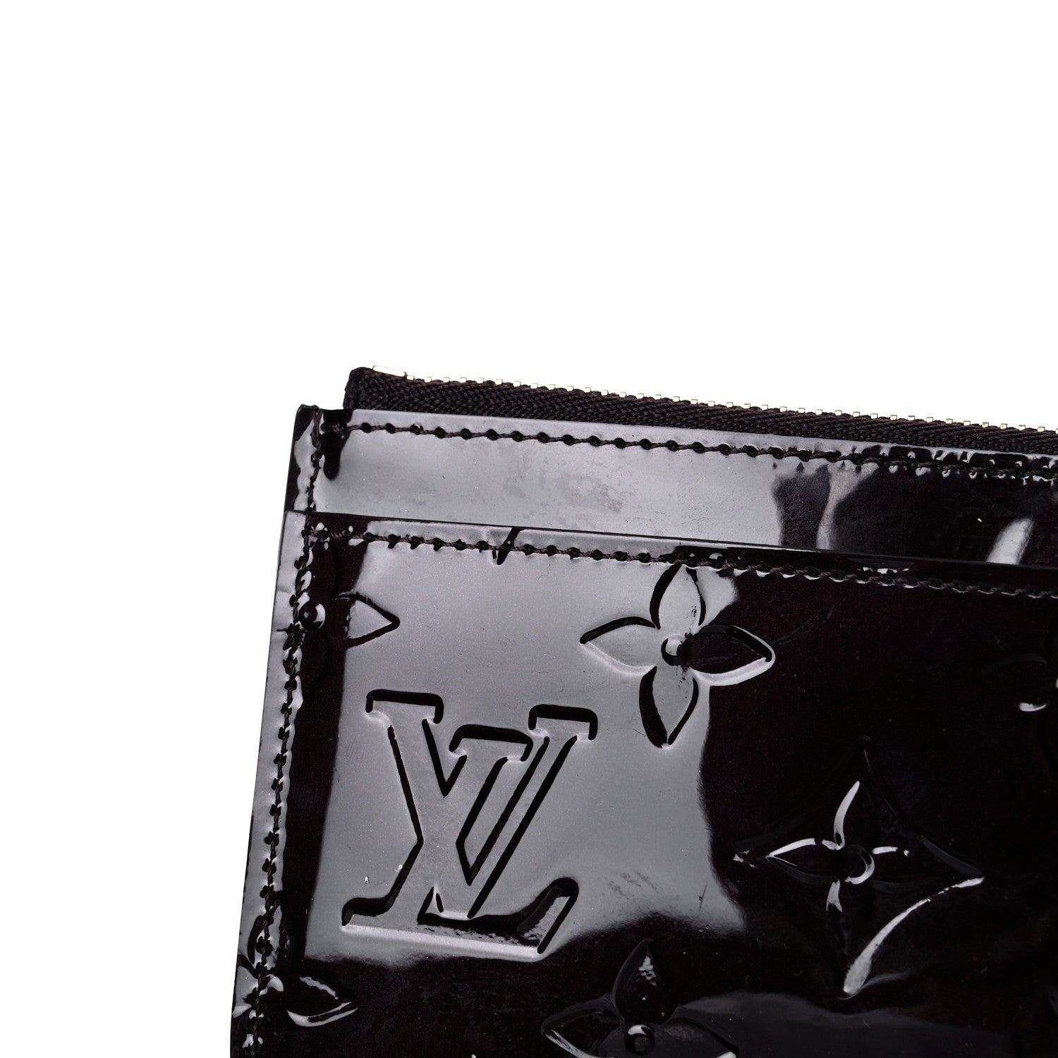Louis Vuitton Vernis Key Pouch NM Amarante 9 of 10