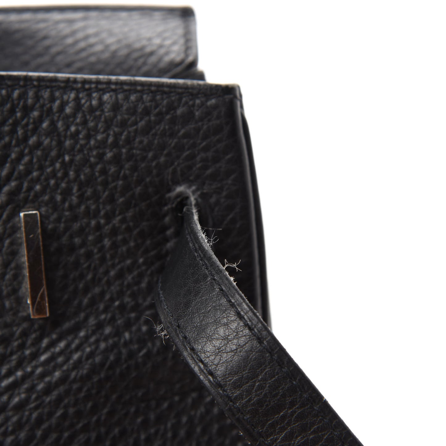 Taurillon Clemence Birkin 30 Black
