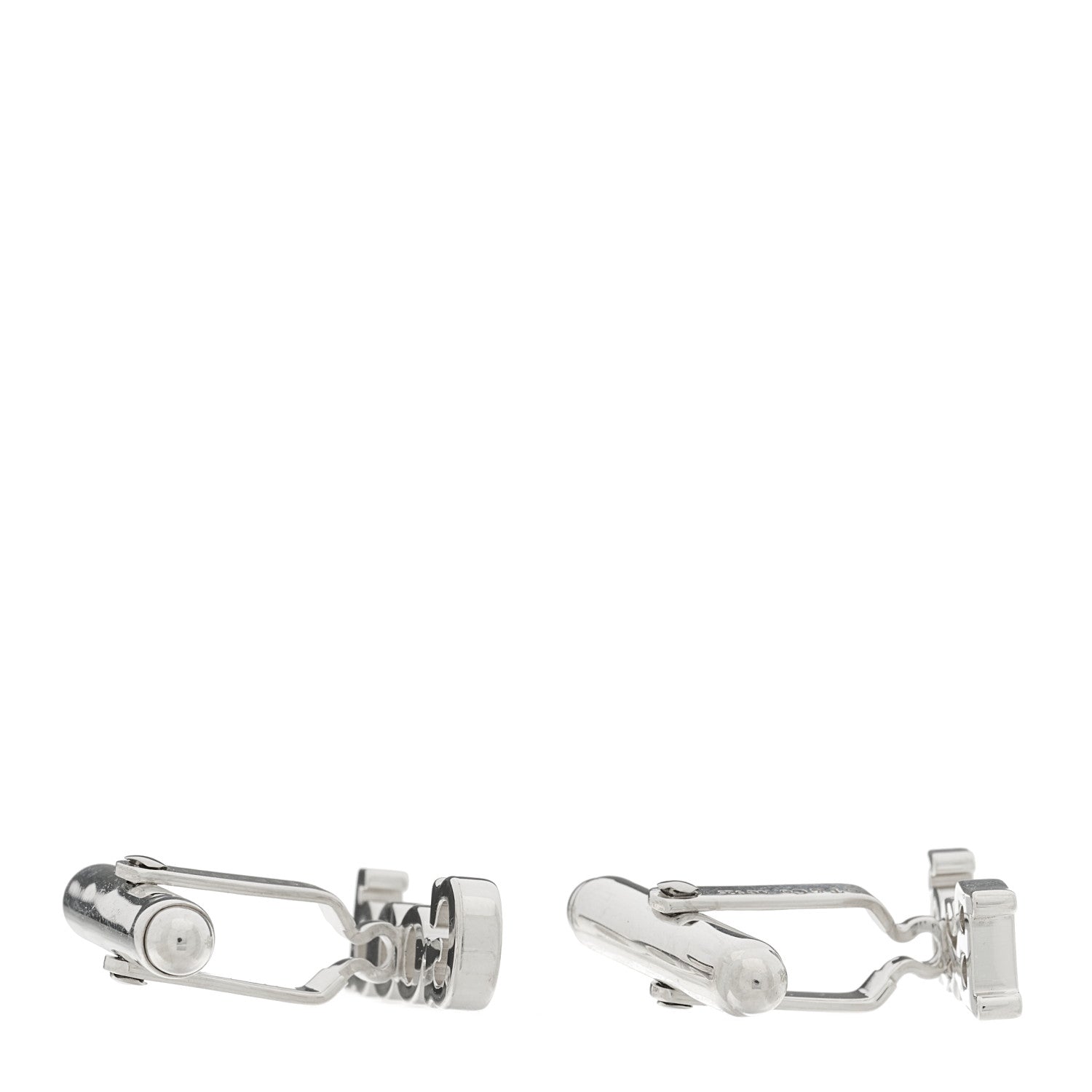 Tiffany Sterling Silver Good Bad Cufflinks 3 of 5
