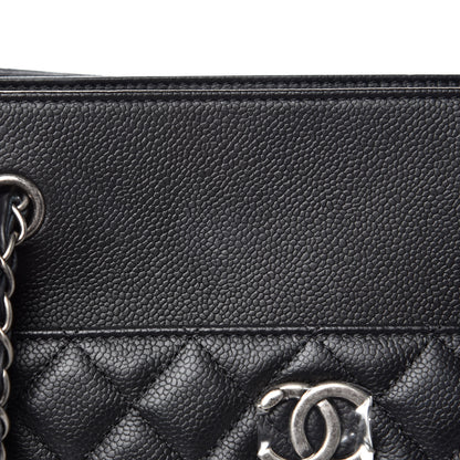 Chanel Caviar Quilted Urban Companion Shopping Tote Black 10 of 10