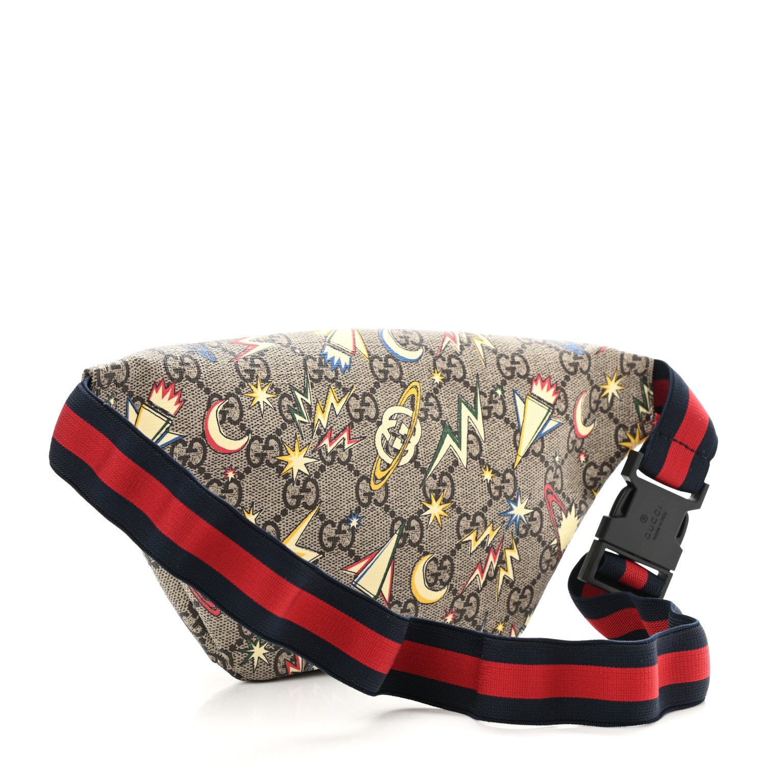 Gucci GG Supreme Monogram Childrens Space Print Belt Bag Multicolor 3 of 10