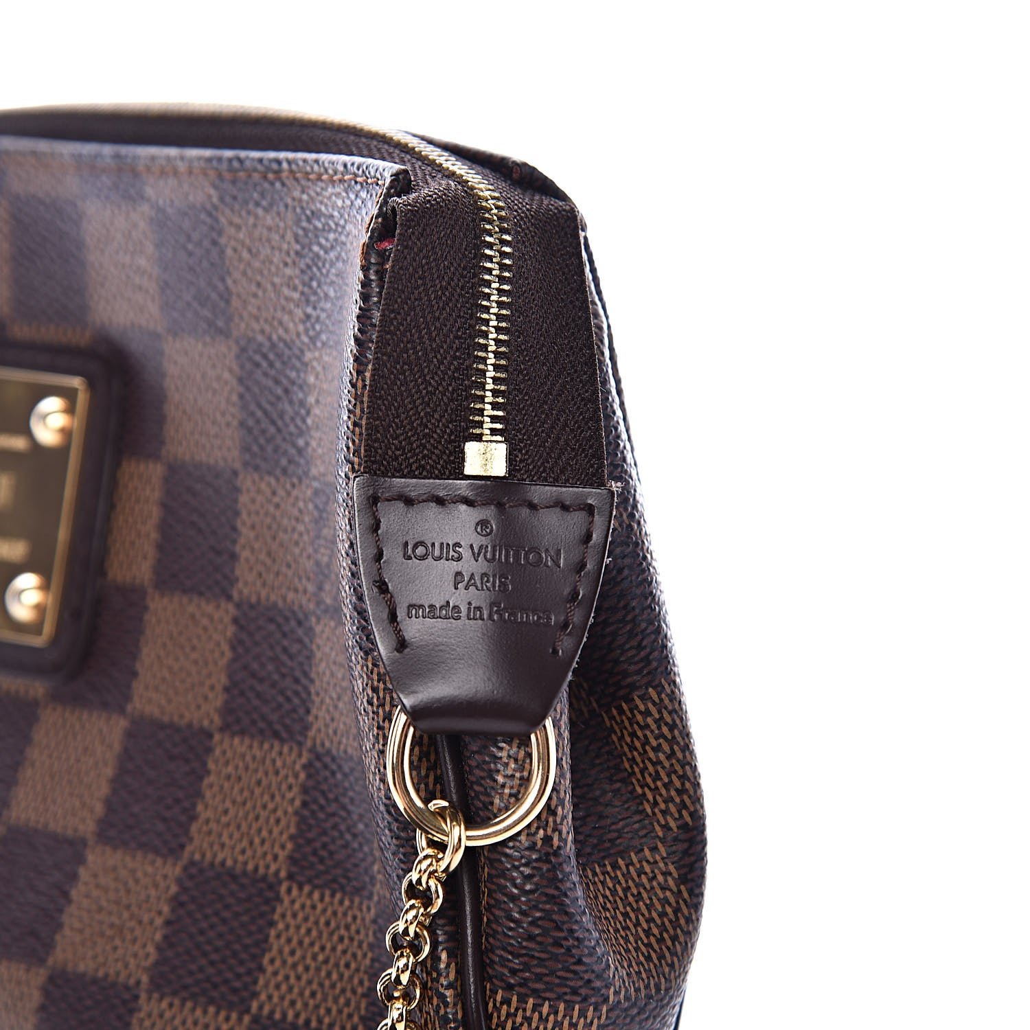 Louis Vuitton Damier Ebene Eva Clutch 7 of 10