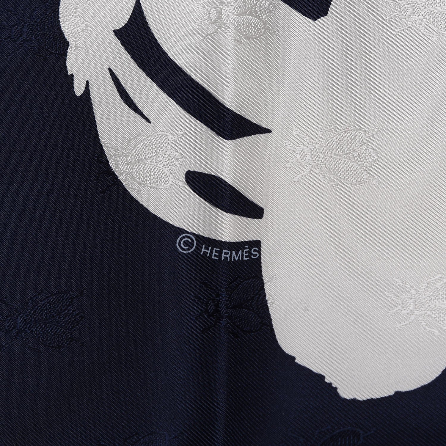 Hermes Silk Jacquard Brides De Gala Scarf 90 5 of 6