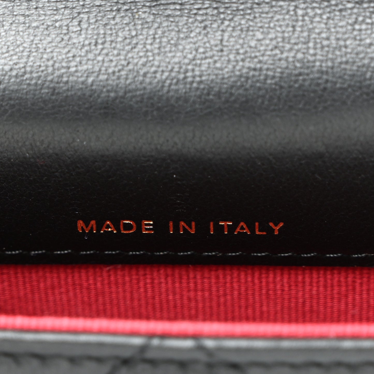 Lambskin Enamel Quilted Pending CC Flap Belt Bag Black