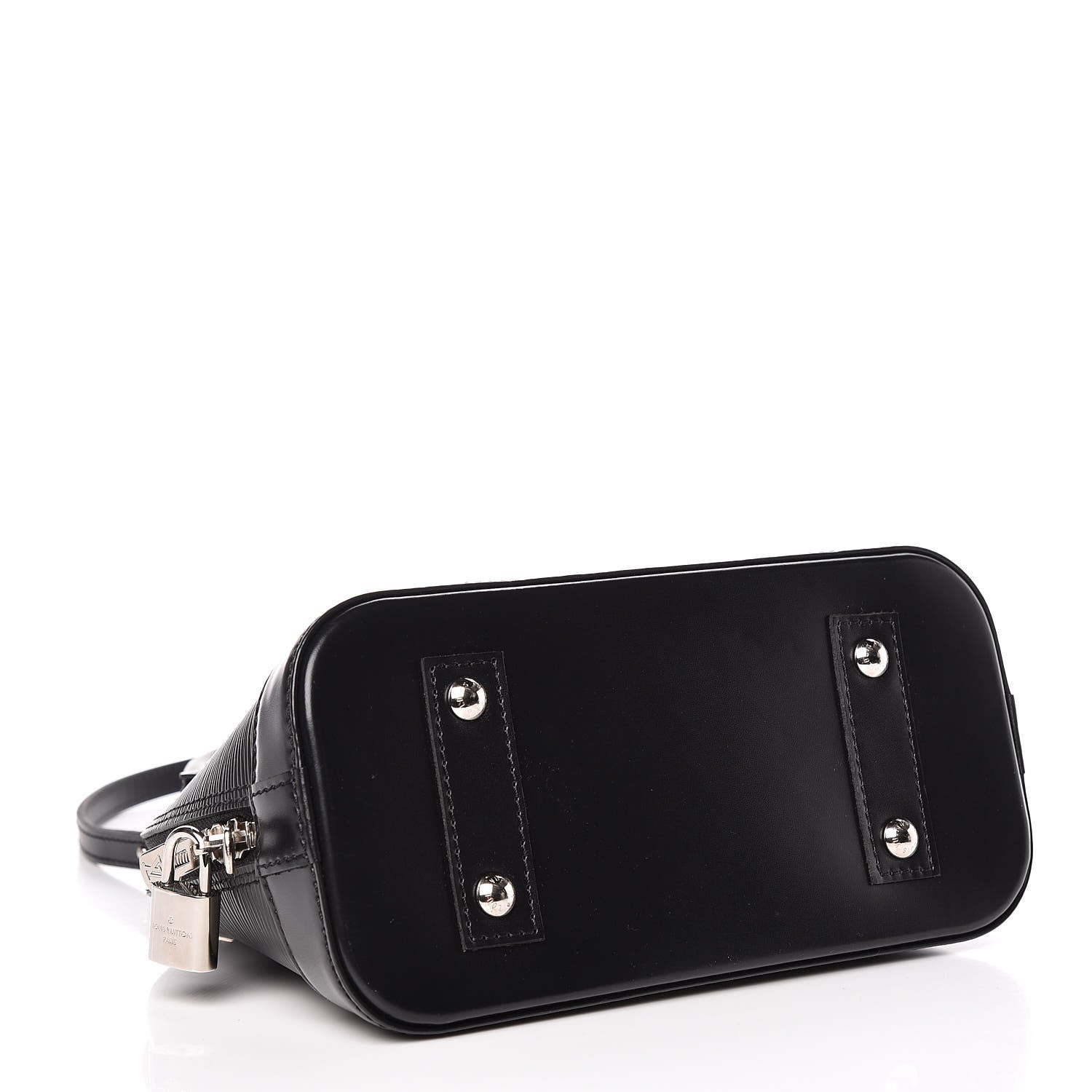 Louis Vuitton Epi Alma BB Black 4 of 9