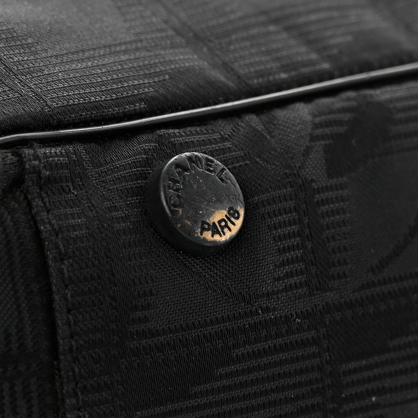 Nylon Medium Travel Tote Black