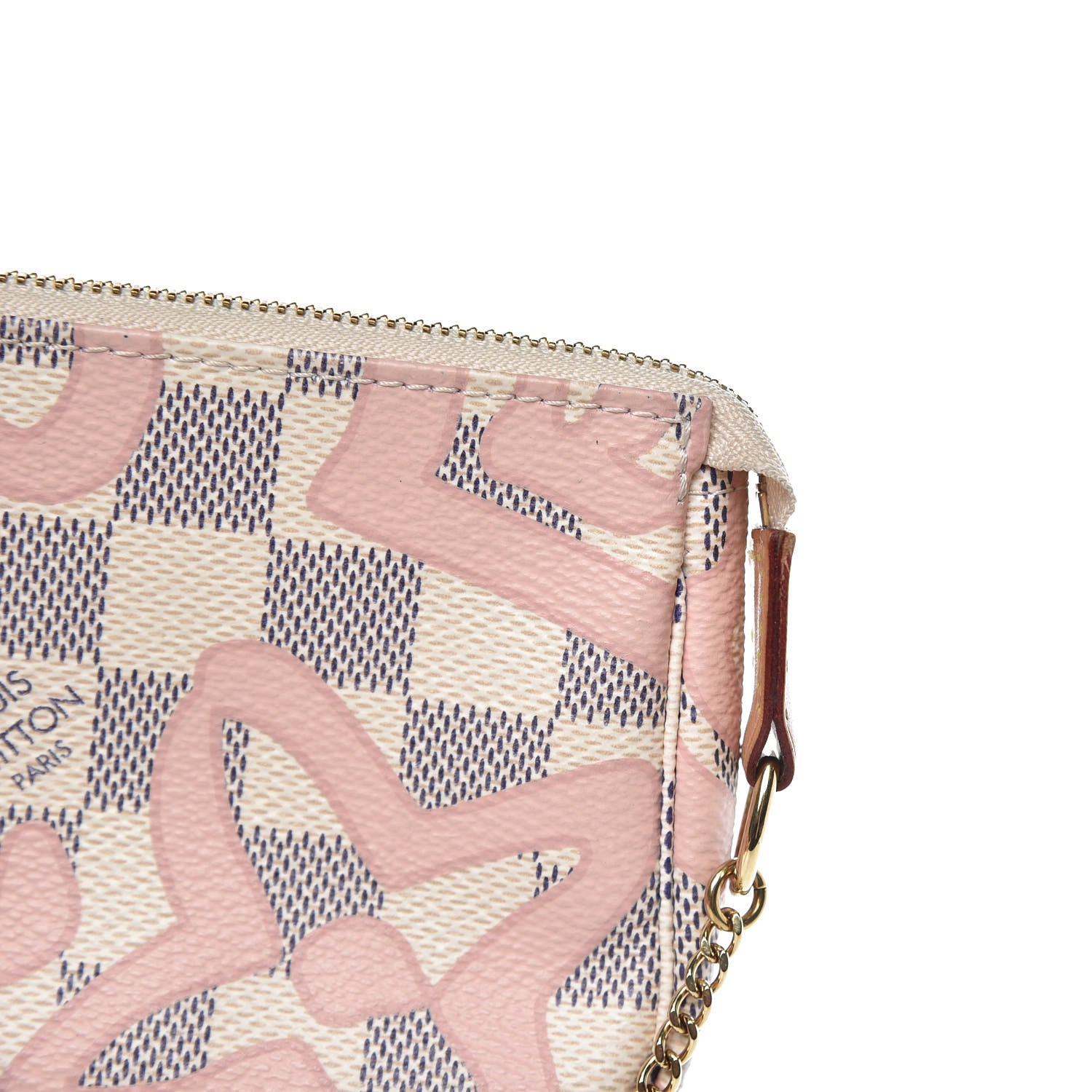Louis Vuitton Damier Azur Tahitienne Mini Pochette Accessories 11 of 11