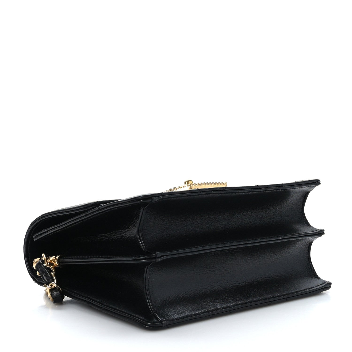 Chanel Calfskin Strass Quilted Mini Flap Black 4 of 9
