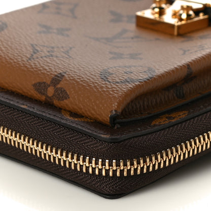 Louis Vuitton Reverse Monogram Metis Vertical Zippy Wallet 10 of 10
