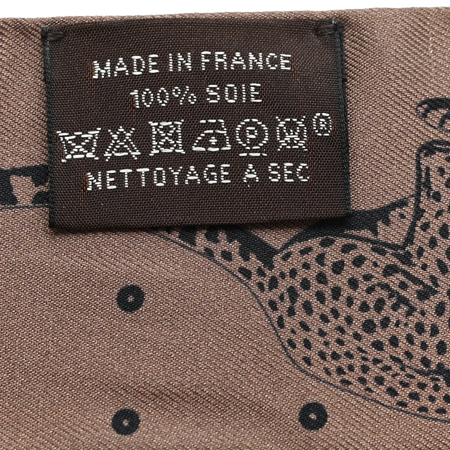 Hermes Silk Guepards Bandana Twilly 4 of 5