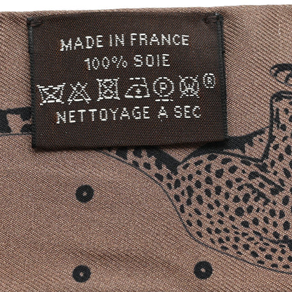 Hermes Silk Guepards Bandana Twilly 4 of 5