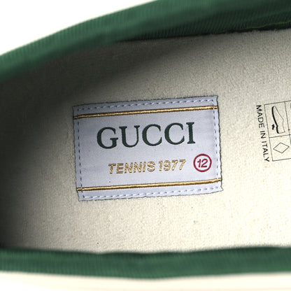 Gucci Jacquard Mini GG Monogram Web Mens 1977 Tennis Sneakers 12 White 8 of 8