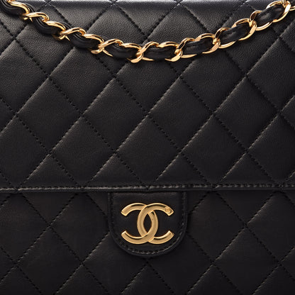 Chanel Lambskin Quilted Small Single Flap Black 15 of 15