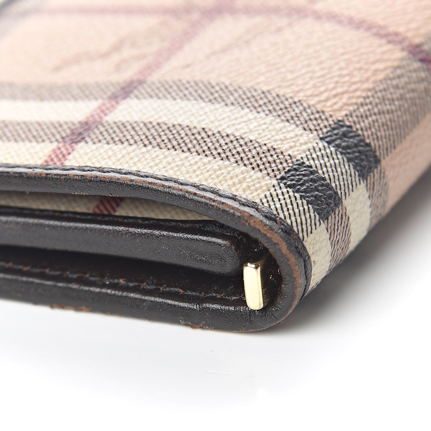 Haymarket Check Medium Leighton Wallet Chocolate