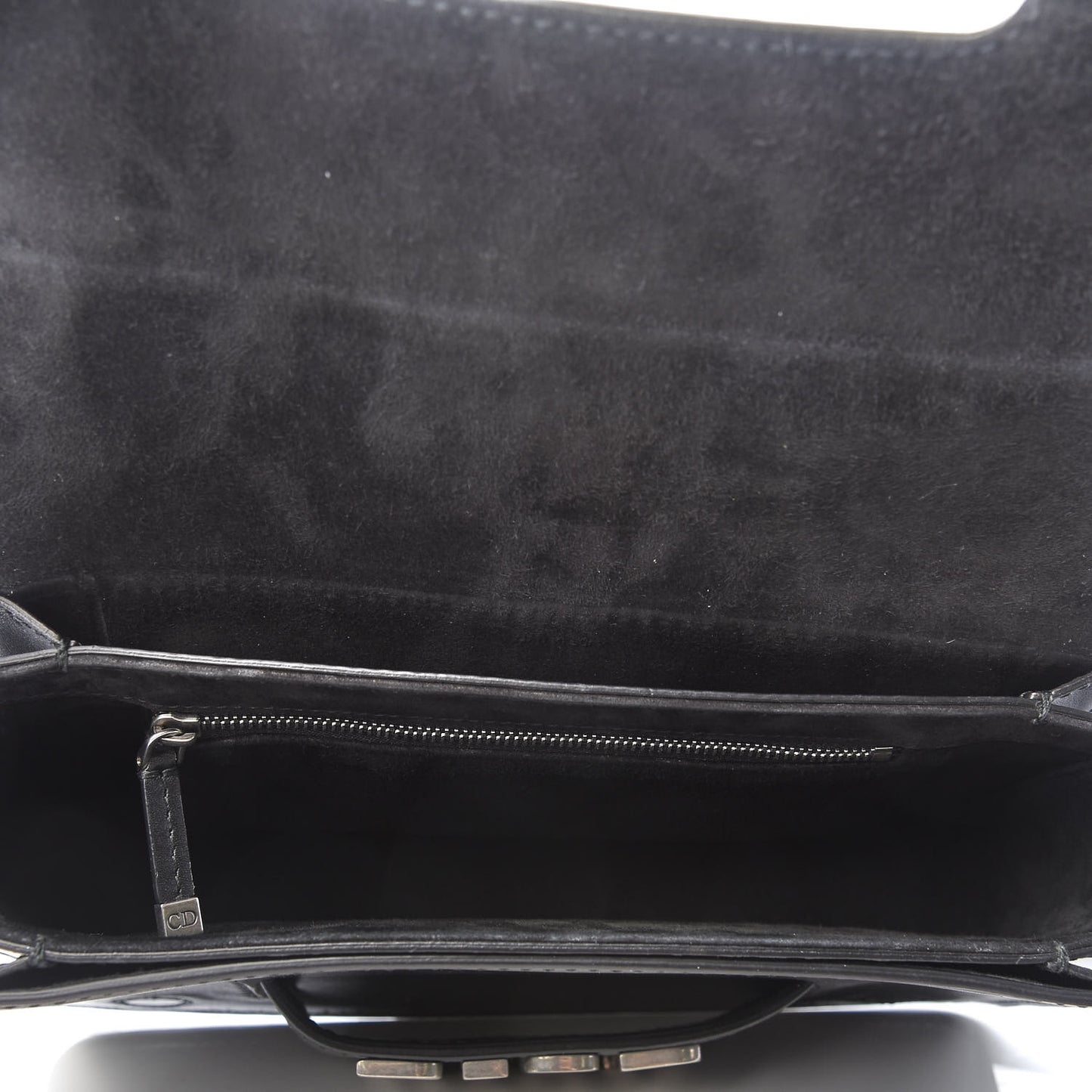 Smooth Calfskin Dio(r)evolution Flap Bag Black