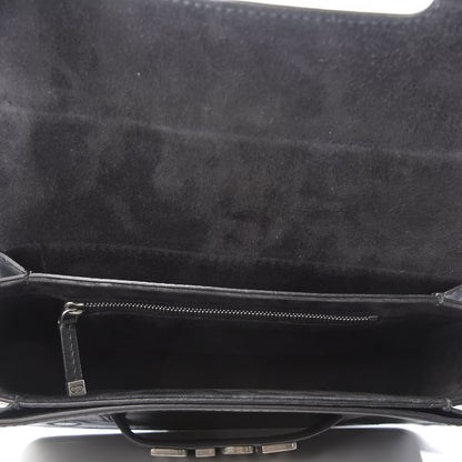Christian Dior Smooth Calfskin Dio(r)evolution Flap Bag Black 5 of 9
