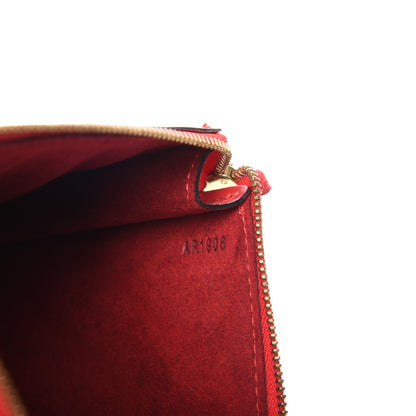 Louis Vuitton Epi Pochette Accessories 21 Castillan Red 6 of 8