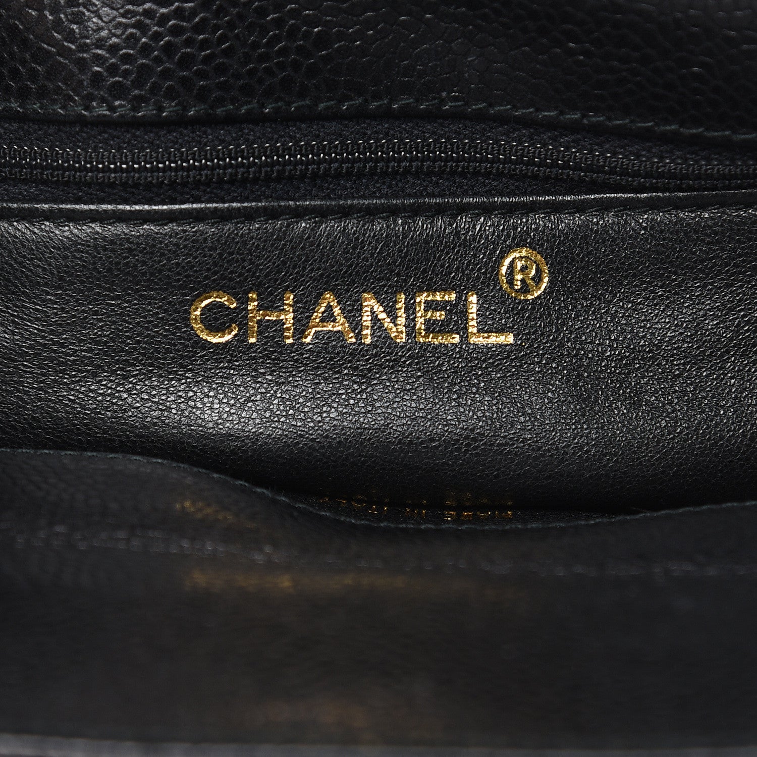 Chanel Caviar Quilted Shoulder Bag Black 6 of 12