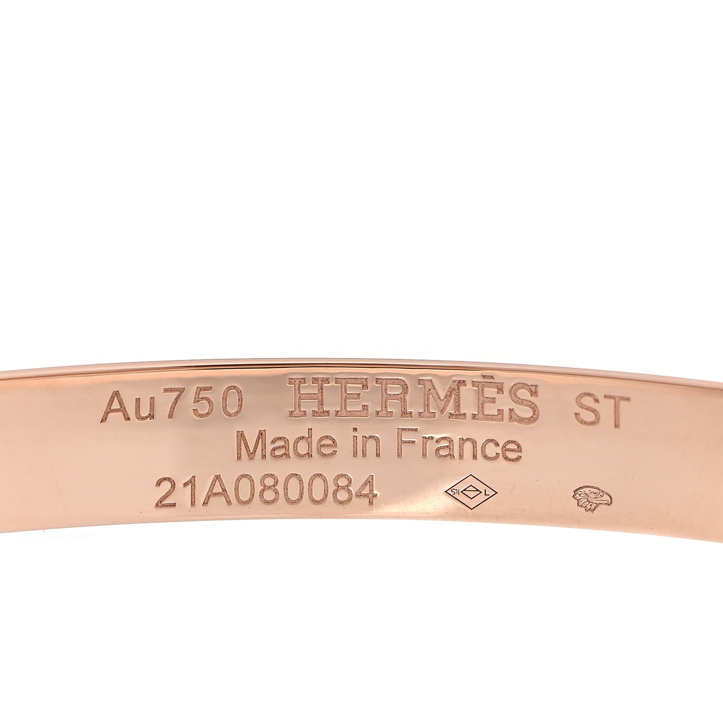18K Rose Gold Diamond PM Kelly Bracelet ST