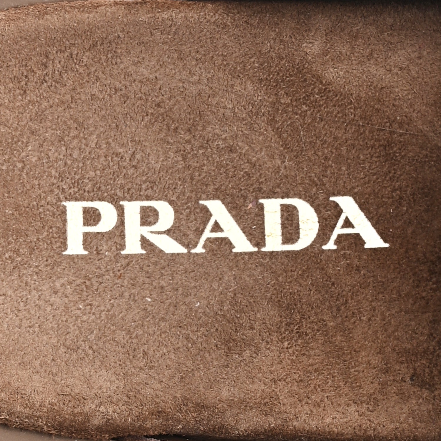 Prada Suede Scamosciato Flatform Mules 39 Cacao 8 of 9