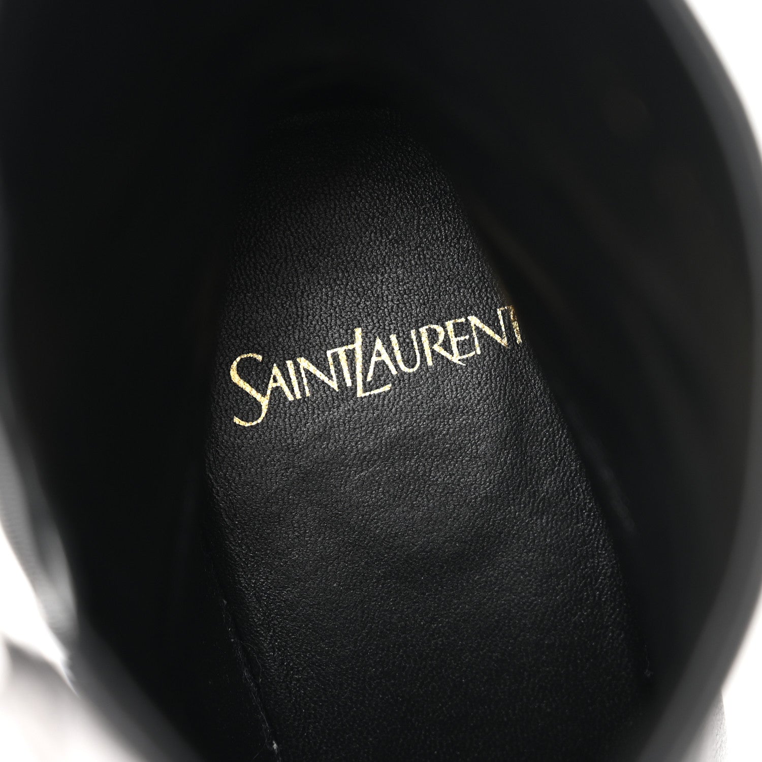 Saint Laurent Nappa Jill 75 Ankle Booties 40 Black 8 of 9