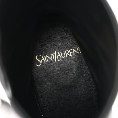 Saint Laurent Nappa Jill 75 Ankle Booties 40 Black 8 of 9