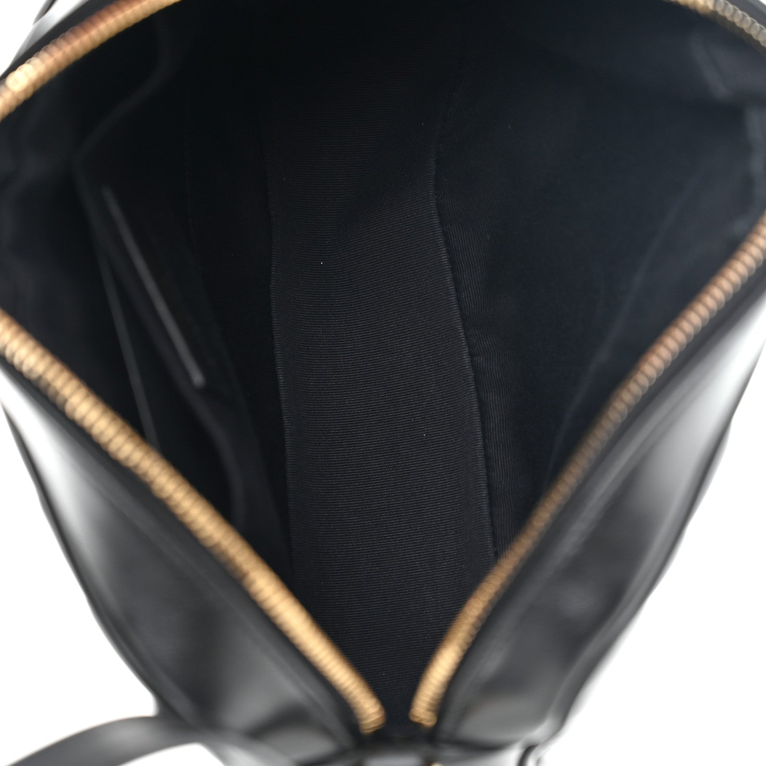 Saint Laurent Calfskin Matelasse Monogram Lou Camera Bag Black 5 of 11