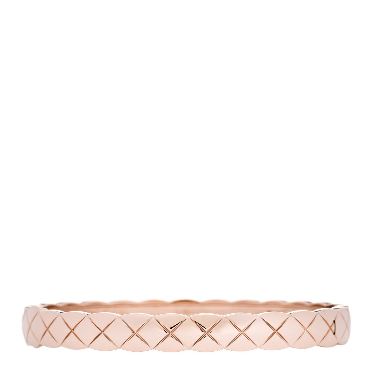 18K Beige Gold Coco Crush Bangle Bracelet S