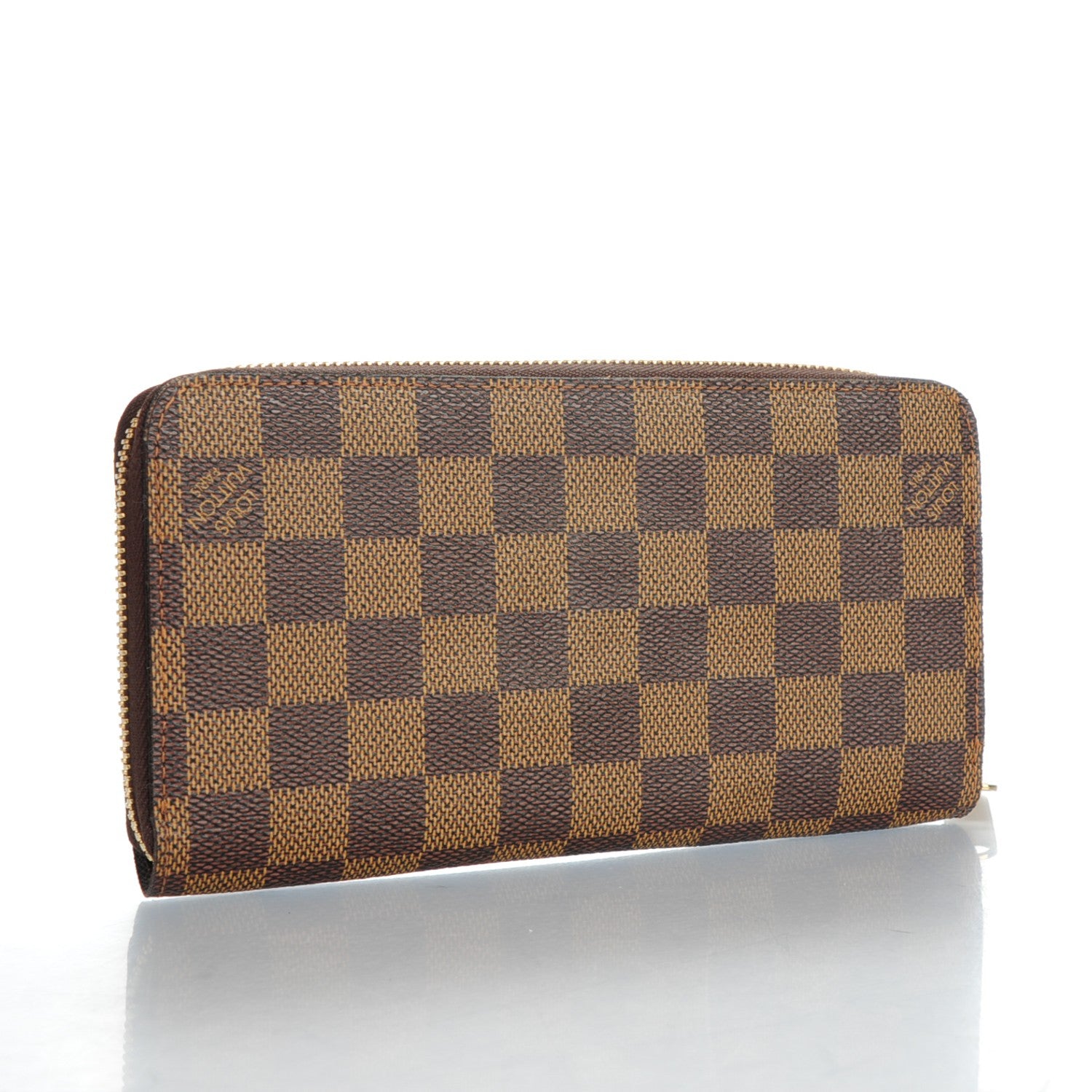 Louis Vuitton Damier Ebene Zippy Wallet 3 of 7