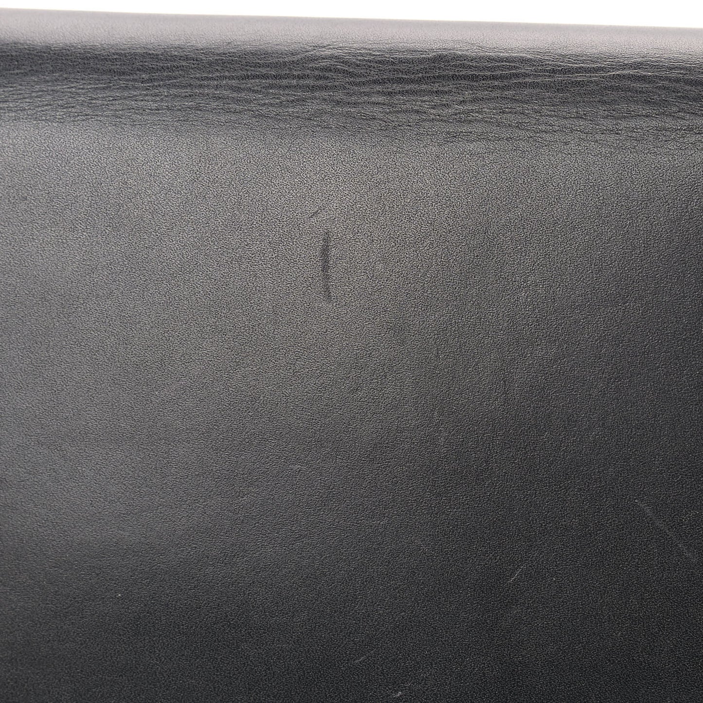 Smooth Calfskin Classic Monogram Kate Tassel Chain Wallet Black