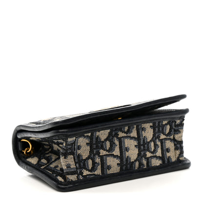 Christian Dior Oblique Nano 30 Montaigne Pouch Blue 4 of 7