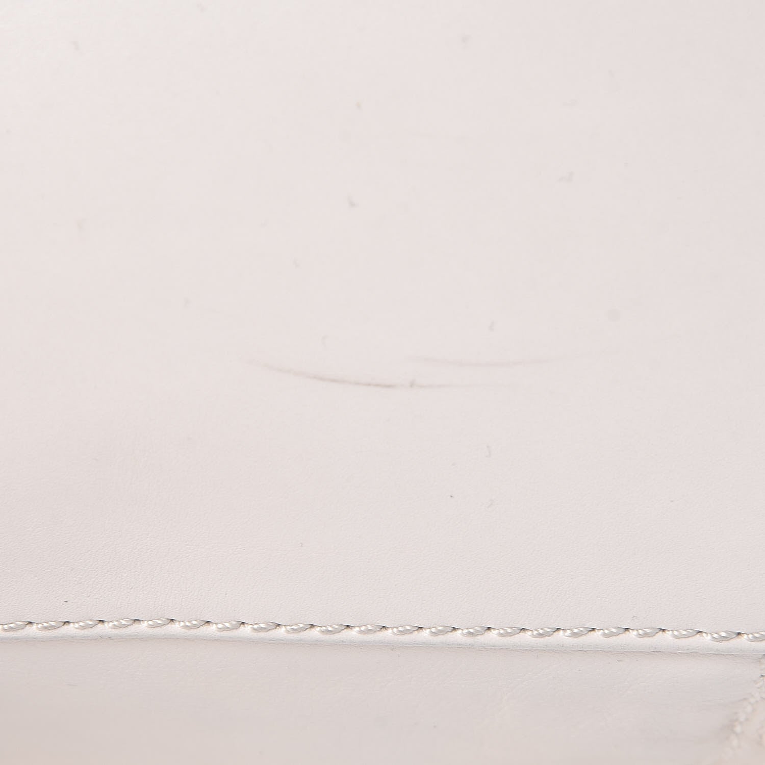 Chanel Calfskin Modern Chain Rhodoid East West Tote White 13 of 13