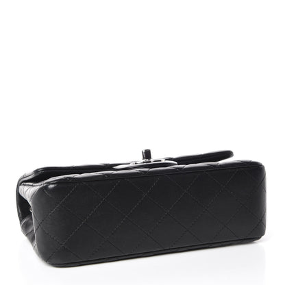 Chanel Lambskin Quilted Mini Rectangular Flap Black 4 of 9