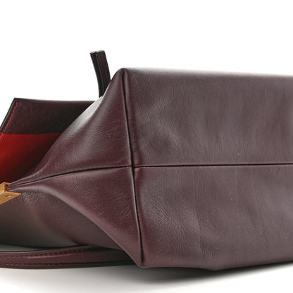 Celine Smooth Calfskin Blade Flap Burgundy 8 of 9