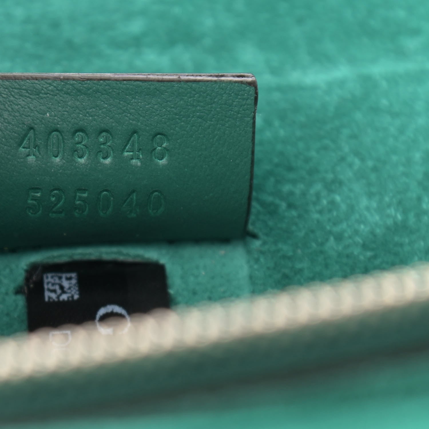 Gucci GG Supreme Monogram Embroidered Medium Dionysus Shoulder Bag Emerald 7 of 11